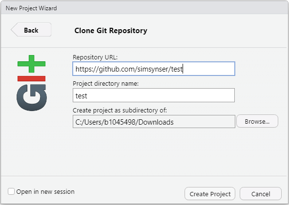 Clone GitHub Repository