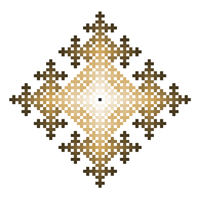 Deterministic CA: a cellular automaton the grows according to strict, deterministic rules will always result in the same pattern